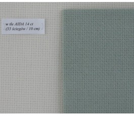 AIDA  14ct (10x14 cm) kolor 