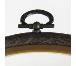Wood tambour 15,5 cm