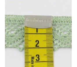 Koronka 2,5 cm, 6 - szarozielony (7246 Zweigart)