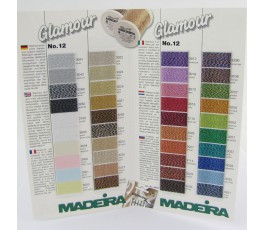 Karta kolorów nici Madeira Glamour nr 12