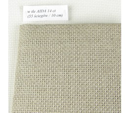 AIDA 14 ct (42 x 54 cm) colour: 11 - opalescent white