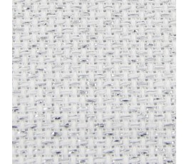 AIDA 18 ct (42 x 54 cm) kolor: 17 - biały ze srebrem