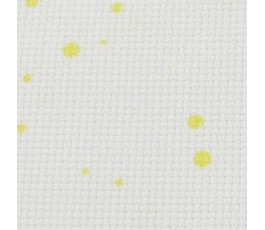 SPLASH AIDA 18 ct (35 x 42cm) colour: 1349 - white in yellow drops