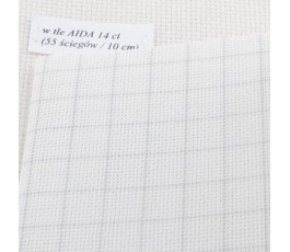 AIDA EASY COUNT 20 ct (35 x 42cm) kolor: 1219 - biały antyczny