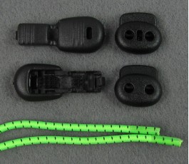 Fast 'n Laces 90 cm green fluo