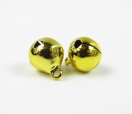 Gold small bell 12 mm, 50 pcs