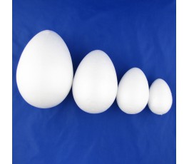 Jajko styropianowe wysokość 15 cm