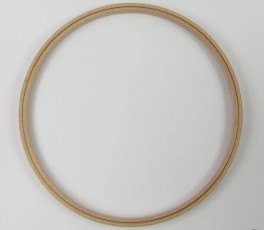 Wooden round frame without a hanger 31 cm/ 16 mm (Nurge)