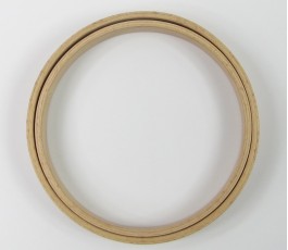 Ramka drewniana okrągła bez zawieszki 16 cm/ 24 mm (Nurge)