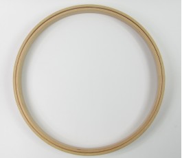 Ramka drewniana okrągła bez zawieszki 28 cm/ 24 mm (Nurge)