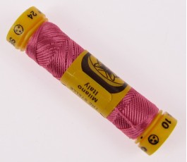 Silk thread no 24/10m, col....