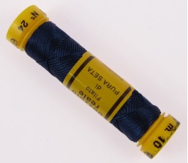 Silk thread no 24/10m, col....