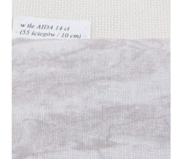BELFAST VINTAGE (marmurkowy) 32 ct (50 x 70 cm) kolor: 2329 - szary
