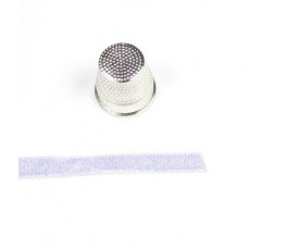 Wstążka satynowa dwustronna 6 mm, kolor: jasnofioletowy - 25