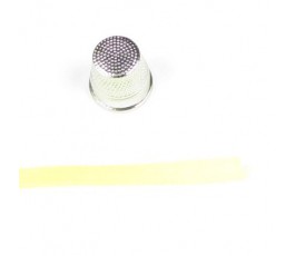 Wstążka satynowa dwustronna 6 mm, kolor: limetkowy fluo - 32