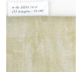 Linen AIDA 18 ct (35 x 42 cm) colour: 53 – natural