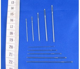 Aguja para bordar (punta roma) n.º 16