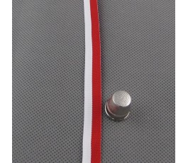 Tasiemka biało-czerwona 1,2 cm