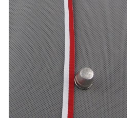 Tasiemka biało-czerwona 1 cm